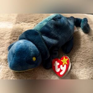 Ty Original Beanie Baby Rare Rainbow 1997 Retired W/ TRUE Errors W/ Iggy Fabric